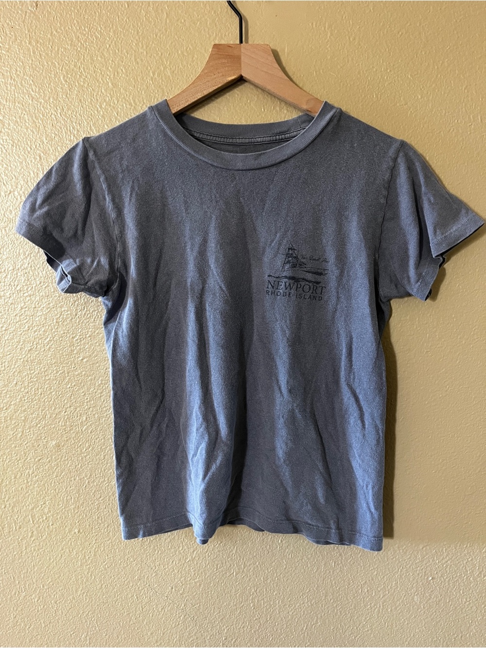 Faded blue Newport Tee